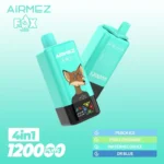 Airmez Fox 120000 Puffs 4 u 1 Jednokratni Vape – 120K Puffova, Punjiv - Slika 6