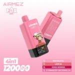 Airmez Fox 120000 Puffs 4 u 1 Jednokratni Vape – 120K Puffova, Punjiv - Slika 2