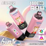 Airmez FOX 6-u-1 jednokratni vape s 140.000 povlačenja|45 ml · Mesh grijač - Slika 2