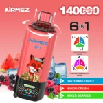 Airmez FOX 6-u-1 jednokratni vape s 140.000 povlačenja|45 ml · Mesh grijač - Slika 5