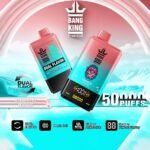Bang King 50000 Puffs – Jednokratna e-cigareta s dvostrukim okusom i pametnim zaslonom - Slika 14