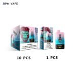 Bang King 50000 Puffs – Jednokratna e-cigareta s dvostrukim okusom i pametnim zaslonom - Slika 15