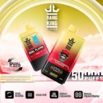 Bang King 50000 Puffs – Jednokratna e-cigareta s dvostrukim okusom i pametnim zaslonom - Slika 4