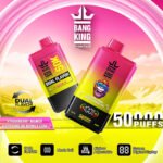 Bang King 50000 Puffs – Jednokratna e-cigareta s dvostrukim okusom i pametnim zaslonom - Slika 2