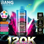 Bang Legend 120K Puffs – 5-u-1 Vape s 120.000 Puffova i Višestrukim Okusima - Slika 9