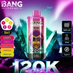 Bang Legend 120K Puffs – 5-u-1 Vape s 120.000 Puffova i Višestrukim Okusima - Slika 4
