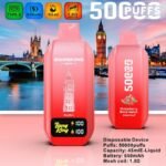 Bang King City 50000 Puffs – Dugotrajni jednokratni vape s podesivim protokom zraka i digitalnim zaslonom - Slika 6