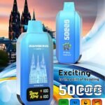 Bang King City 50000 Puffs – Dugotrajni jednokratni vape s podesivim protokom zraka i digitalnim zaslonom