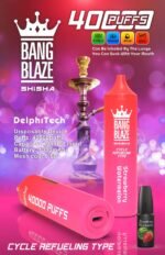 Bang Blaze 40K Puffs – Premium jednokratna e-cigareta s 40 000 udisaja i nevjerojatnim okusima - Slika 9