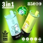 Bang King Triple 85000 Puffs – jednokratna 3-u-1 e-cigareta s kapacitetom od 85 000 povlačenja