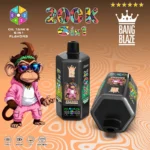 Bang Blaze 200K 200000 Puhanja | 6-u-1 Okus Punjivi Jednokratni Vape s LCD Zaslonom - Slika 2