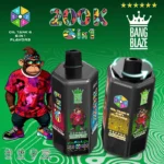 Bang Blaze 200K 200000 Puhanja | 6-u-1 Okus Punjivi Jednokratni Vape s LCD Zaslonom - Slika 6