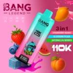 Bang Legend 110K Vape 3 u 1 – 110000 puffova | Jednokratne e-cigarete s digitalnim zaslonom i tri okusa - Slika 12