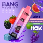Bang Legend 110K Vape 3 u 1 – 110000 puffova | Jednokratne e-cigarete s digitalnim zaslonom i tri okusa - Slika 4