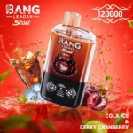 Bang Leader Stoll 120K Puffs – 2-u-1 Disposable Vape s LED ekranom - Slika 10