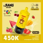 Bang Leader 450K Puffs 15 in 1 Jednokratna Vape 450.000 Udaha Veleprodaja Podesivi Led-3