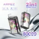 Airmez Fox 2in1 80K Puffs Jednokratna E-cigareta | Dual Flavor | Veliki Kapacitet | Punjenje | EU Veleprodaja-14