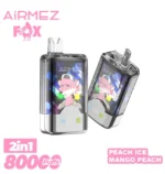 Airmez Fox 2in1 80K Puffs Jednokratna E-cigareta | Dual Flavor | Veliki Kapacitet | Punjenje | EU Veleprodaja-7