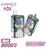 Airmez Fox 2in1 80K Puffs Jednokratna E-cigareta | Dual Flavor | Veliki Kapacitet | Punjenje | EU Veleprodaja-8