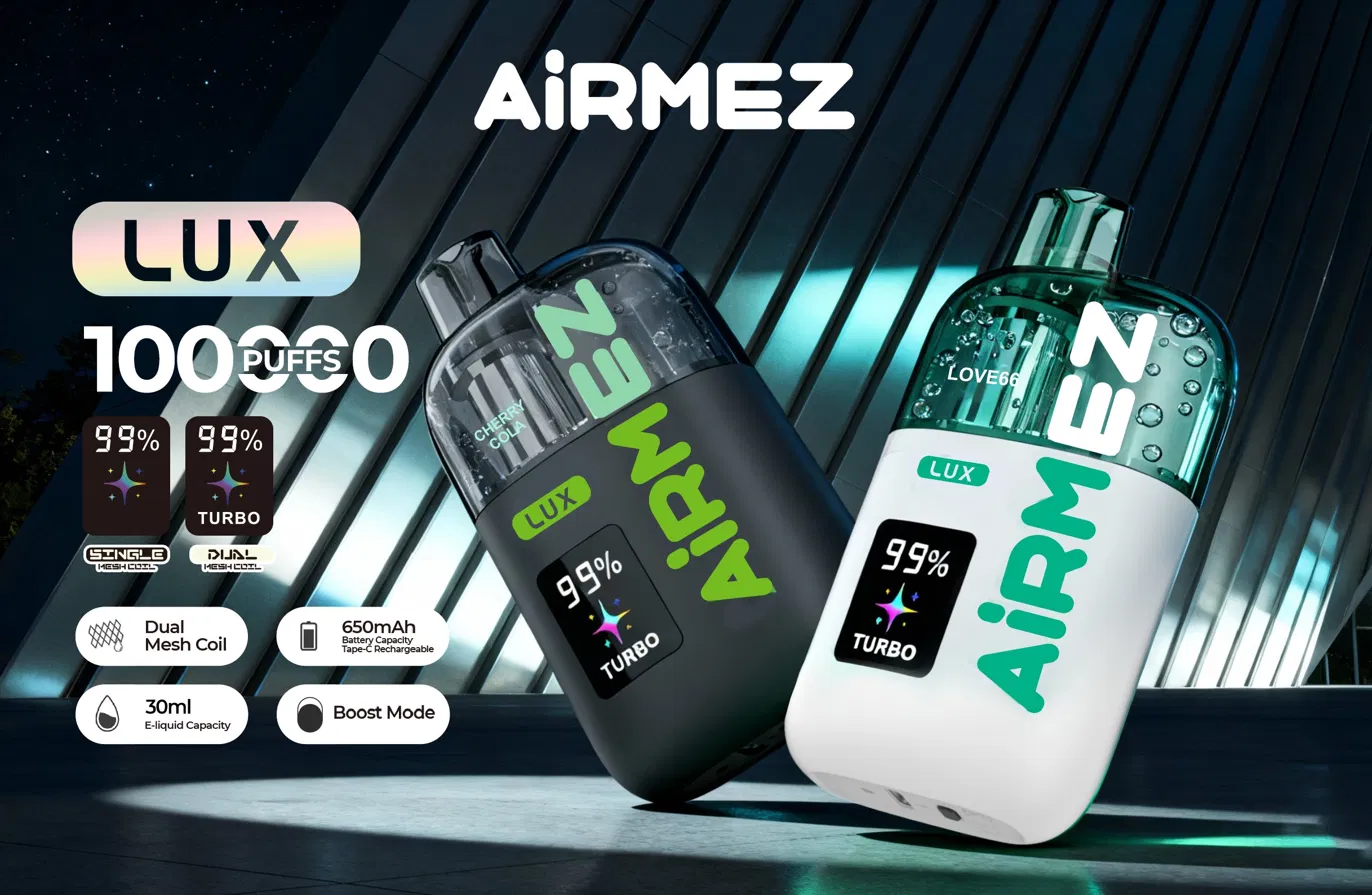 Airmez Lux 100K vape s LED zaslonom
