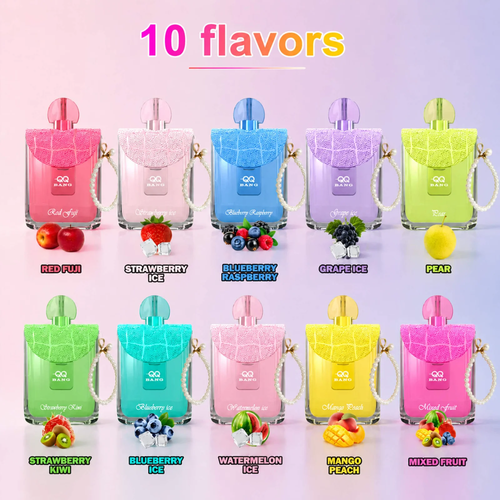 QQ-Bang-150k-Vape-Flavor-Selection