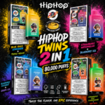 HIPHOP Twins 2-in-1 80K – Jednokratni Vape s Dva Okusa u Jednom Uređaju