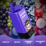 Airmez Fox 120000 Puffs 4-u-1 Pro – Jednokratni Vape s 120K Udisaja i Pametnim Ekranom - Slika 5