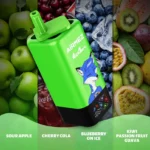 Airmez Fox 120000 Puffs 4-u-1 Pro – Jednokratni Vape s 120K Udisaja i Pametnim Ekranom - Slika 4