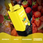 Airmez Fox 120000 Puffs 4-u-1 Pro – Jednokratni Vape s 120K Udisaja i Pametnim Ekranom - Slika 3
