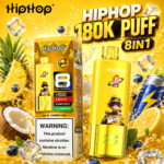 HIPHOP 180K 8-u-1 – Jednokratni Vape s 180.000 Udisaja i 8 Okusa u Jednom Uređaju - Slika 8